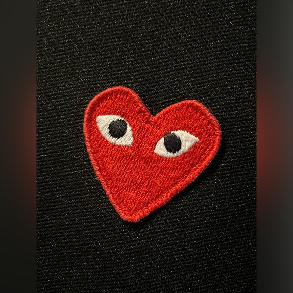 COMME DES GARÇONS PLAY Black Heart Hoodie - Picture 8 of 9